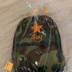 ‘Guy’ Camouflage Backpack with Orange Star